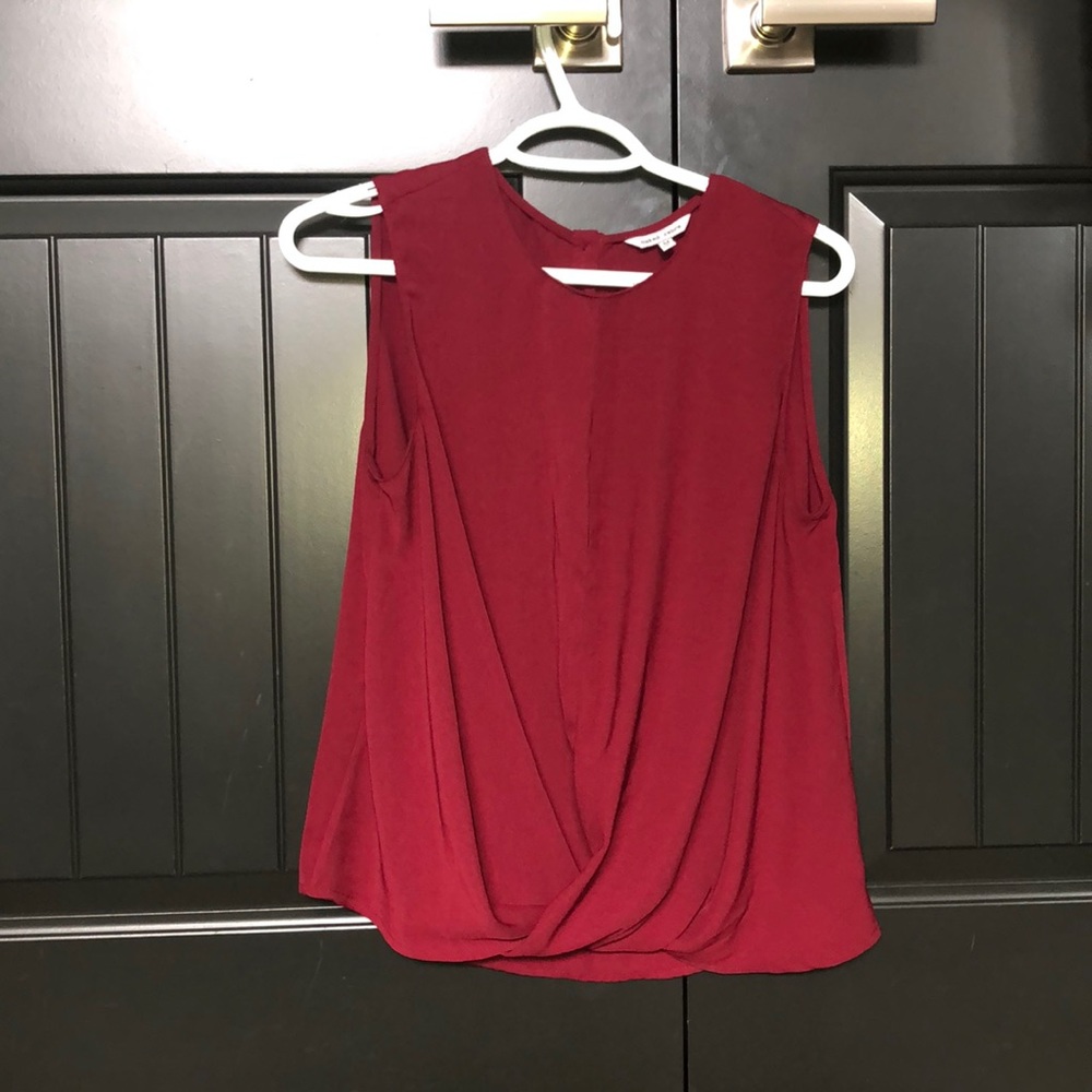 Naked Zebra Burgundy Shirt